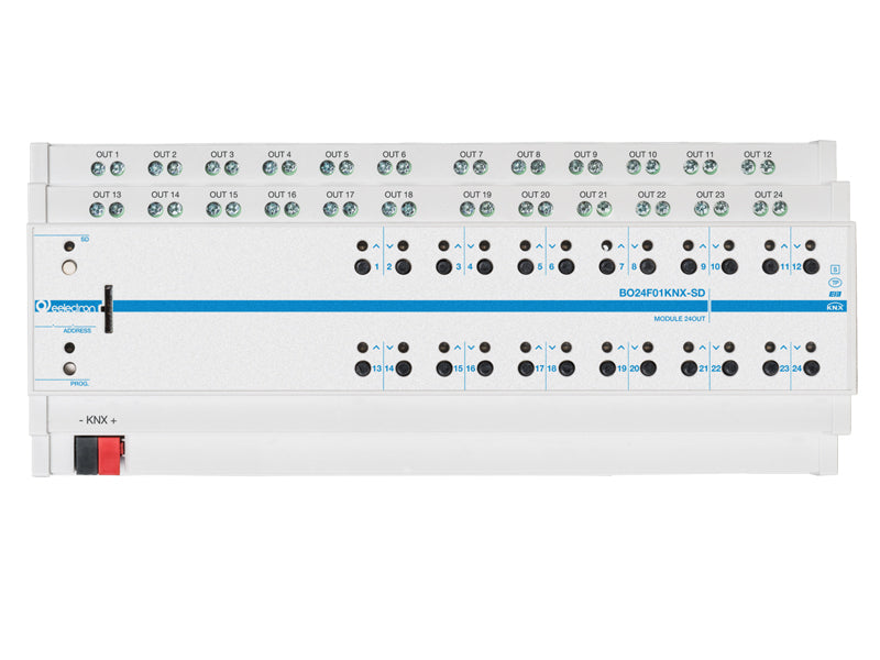 Eelectron BO24F01KNX-SD KNX switching actuator plus 24x, SD card