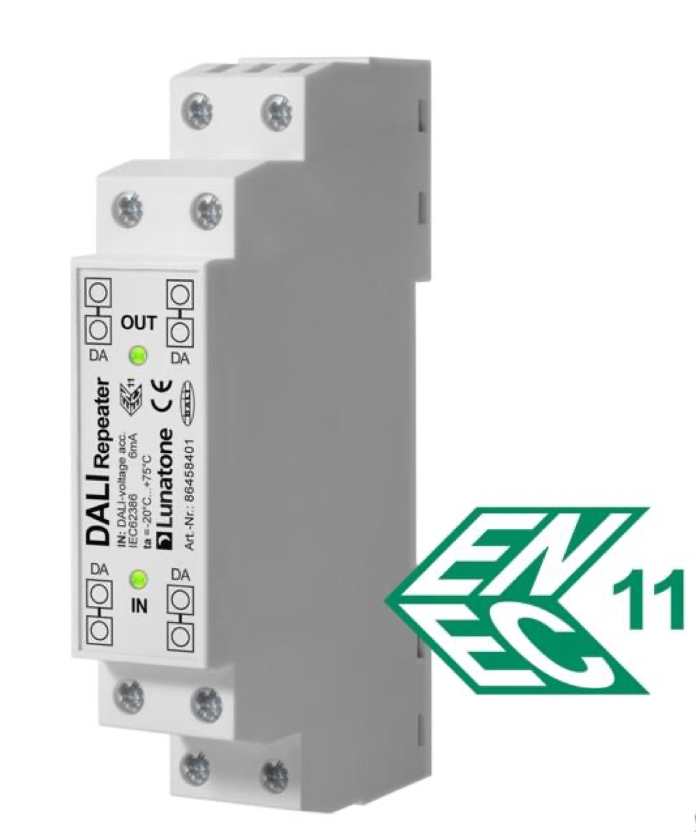 DALI Repeater DIN Rail