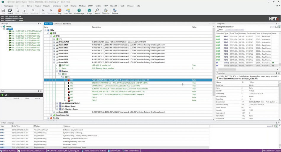 WOLF BMS Platform for KNX, BACNET, DALI, MODBUS and more