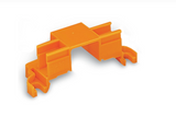 Mounting carrier; for 243 series connectors (4-6); orange (50 units)