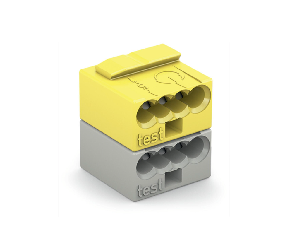 Plug-in connection terminal Series 243, dark gray/red (50 units)