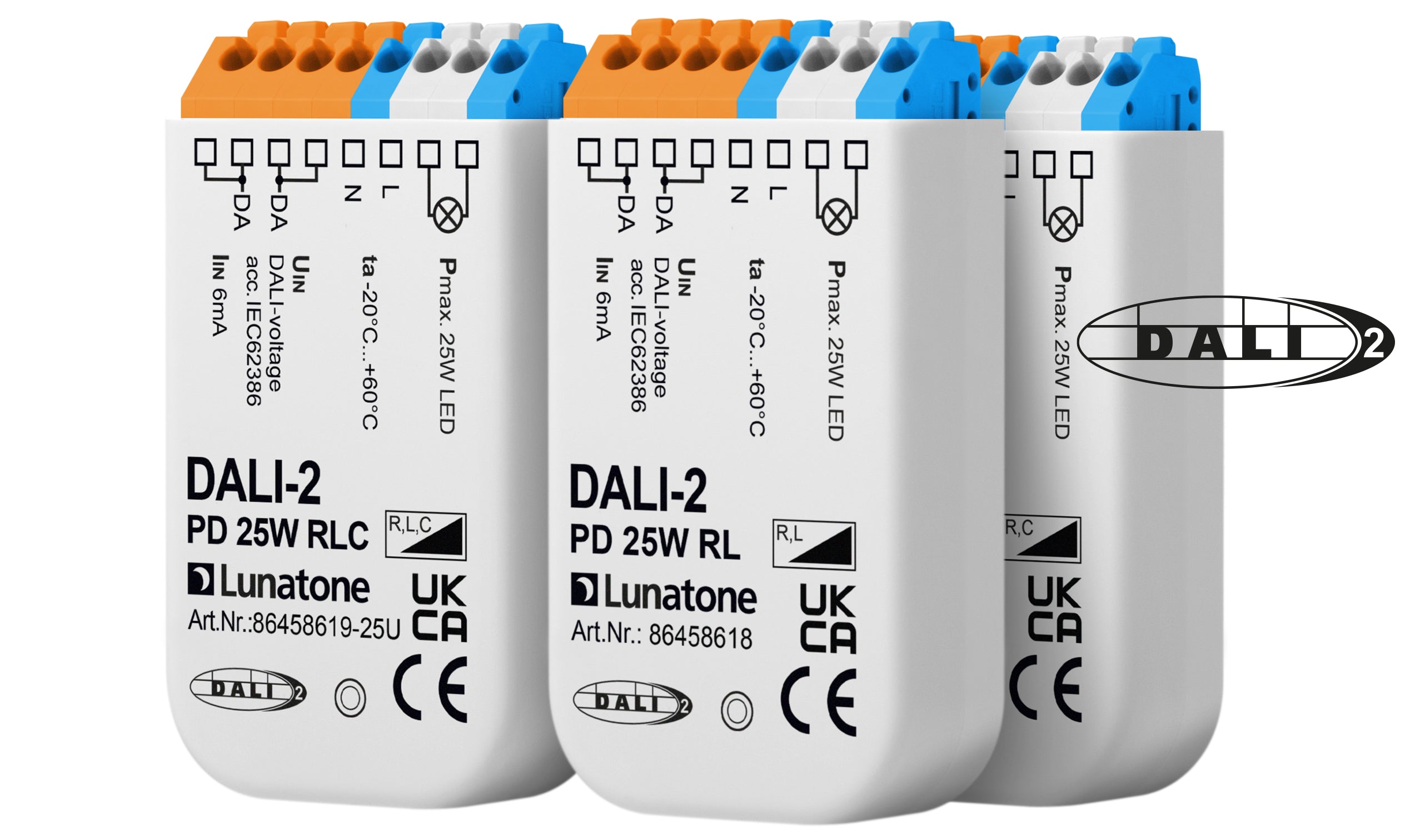 DALI PD 3-25W ab/anschnitt R,L,C