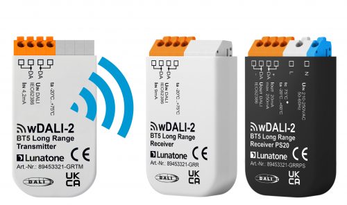 Lunatone wDALI-2 BT5 Long Range Transmitter and Receiver