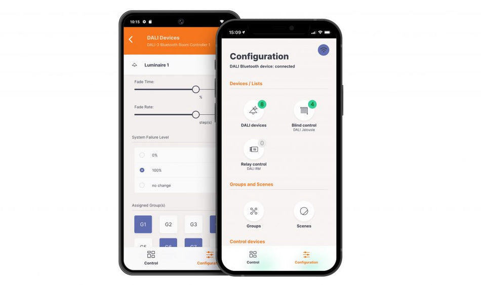 Lunatone DALI Cockpit Mobile app