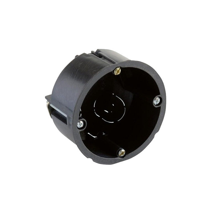 Universal wall-mount box for drywall / plasterboard, Ø 68 x 46 mm