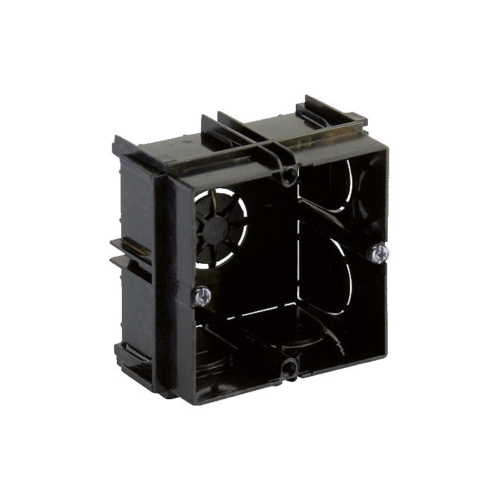 Universal wall-mount box for solid walls, 65 x 65 x 40 mm