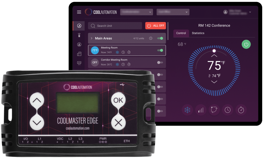 CoolAutomation CoolMaster EDGE with control app