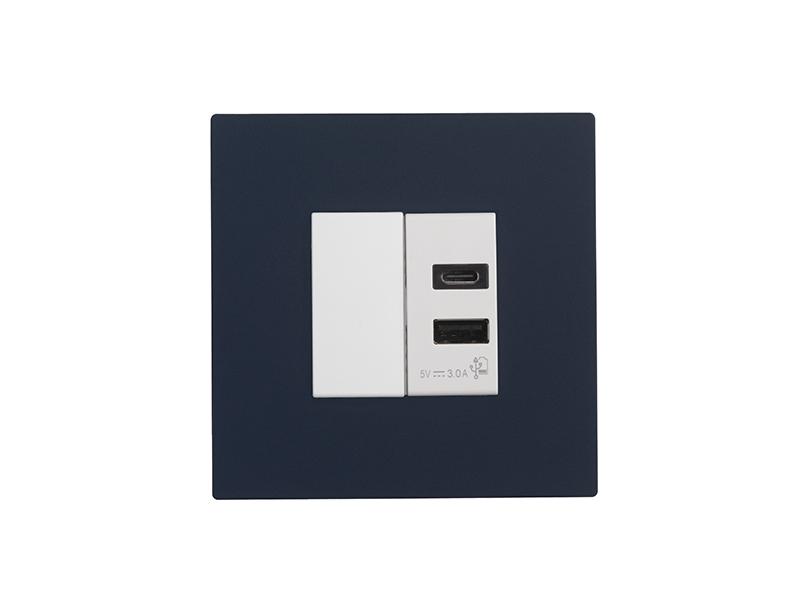 Eelectron PO45A01FX-0754 Cover Frame 45 Fenix Blue 0754