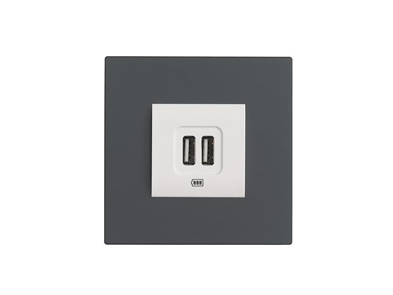 Eelectron PO45A01FX-0724 Cover Frame 45 Fenix Grey 0724