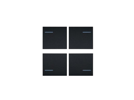 Eelectron BK04FX-0720 Keypad 4 pieces – Fenix ​​Black 0720