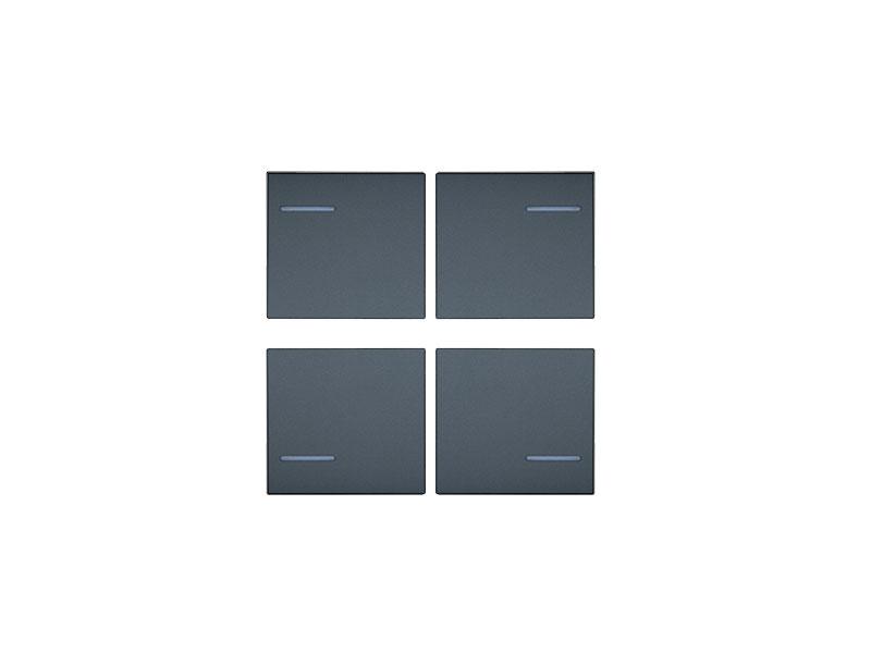 Eelectron BK04FX-0724 Keypad Set 4 pieces – Fenix ​​Grey 0724
