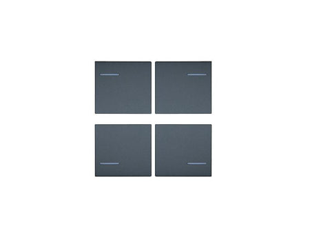 Eelectron BK04FX-0724 Keypad Set 4 pieces – Fenix ​​Grey 0724