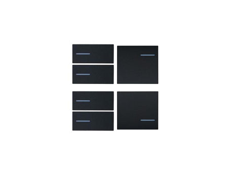 Eelectron BK42FX-0720 Keypad Set 4x left, 2x right – Fenix ​​Black 0720