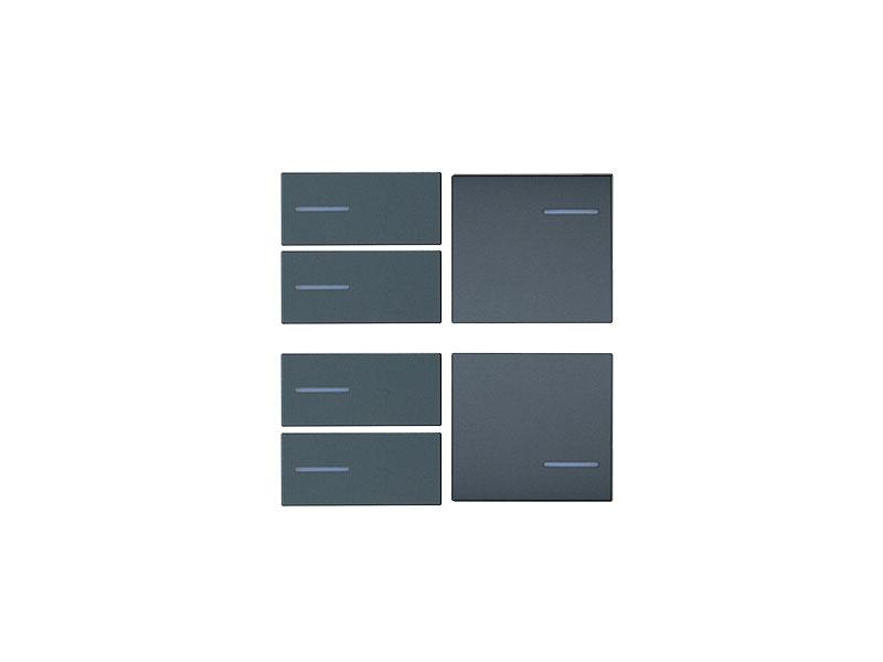 Eelectron BK42FX-0724 Keypad Set 4x left, 2x right – Fenix ​​Grey 0724