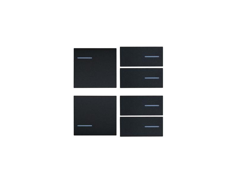 Eelectron BK24FX-0720 Keypad Set 2x left, 4x right – Fenix ​​Black 0720
