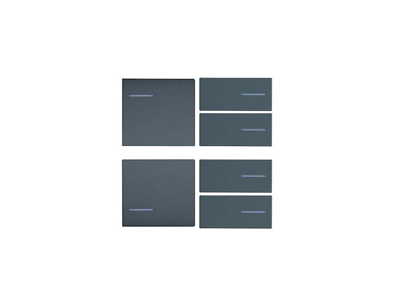 Eelectron BK24FX-0724 Keypad Set 2x left, 4x right – Fenix ​​Grey 0724