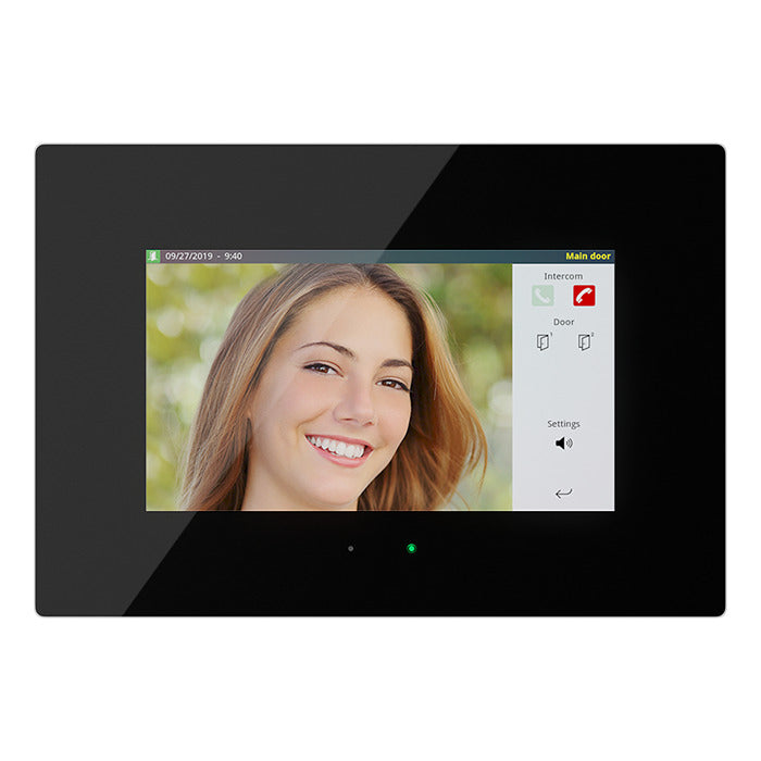 HC3-KNX 7" Touch panel, GLASS black
