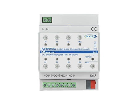 Eelectron IC04B01DAL KNX-DALI Gateway Broadcast 4-speed, DT8 TW
