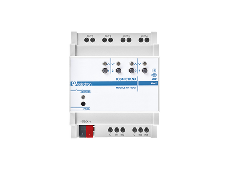 Eelectron IO04F01KNX KNX Universal Actuator 4-way, 4 binary inputs