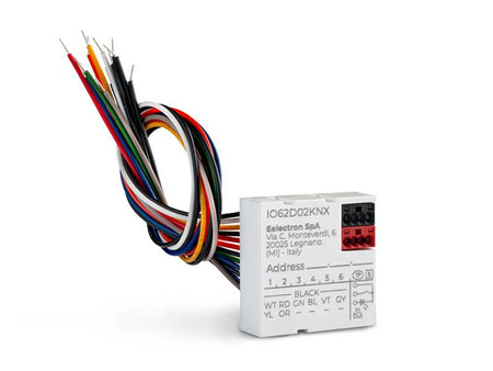 Eelectron IO62D02KNX KNX push-button interface 6-way, 2 LED outputs