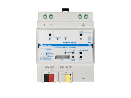 Eelectron IPSBA03KNX KNX Power Supply Secure 640 mA, with IP interface, MQTT, Salto
