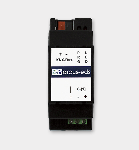 KNX-IMPZ1-REG - KNX S0 Pulse Counter, 1 Channel, DIN Rail