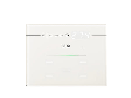 Eelectron 9025GT307L01-R Room Thermostat Cover Line RGB, 3-module – white
