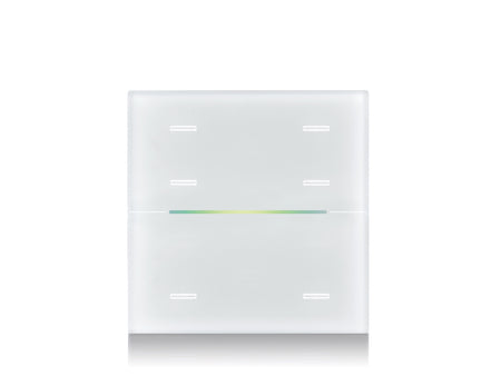 Eelectron 9025GH06L01 KNX Multi-sensor Cover GLASSPAD Line 6-way, single, for HC06A01KNX-1 – white