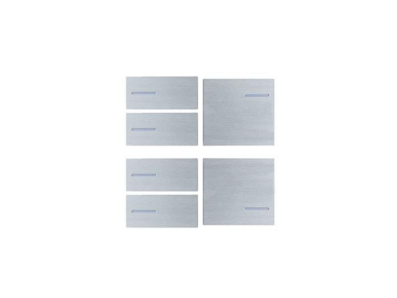 Eelectron BK42MT-SH Keypad Set 4x left, 2x right – Metal Silver