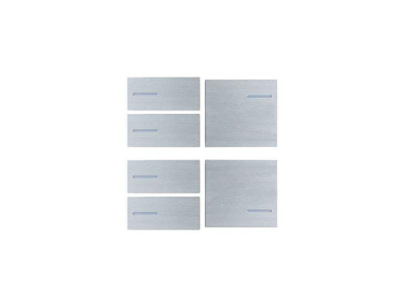 Eelectron BK42MT-SH Keypad Set 4x left, 2x right – Metal Silver