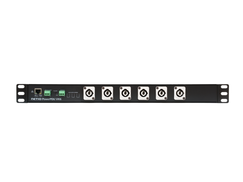 NETIO PowerPDU VK6 3-phase rack PDU with 6 powerCON outlets