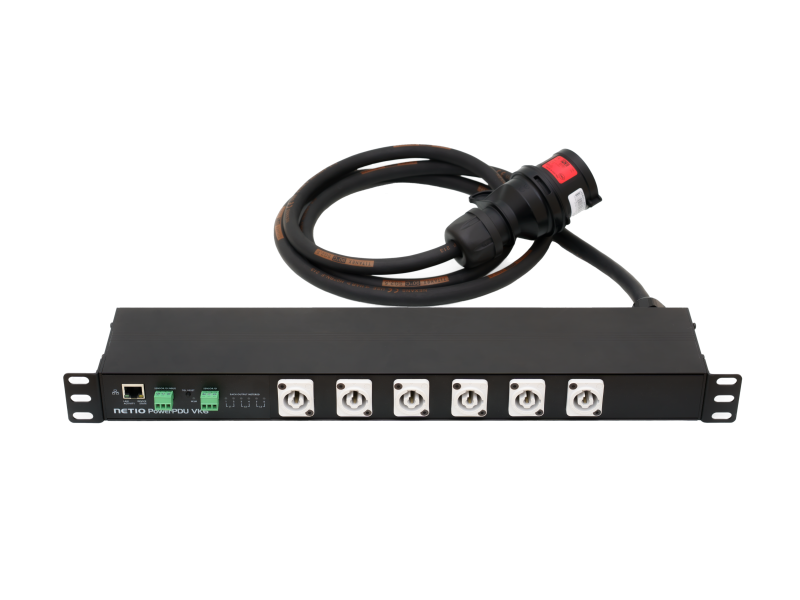 NETIO PowerPDU VK6 metered powerCON PDU detail