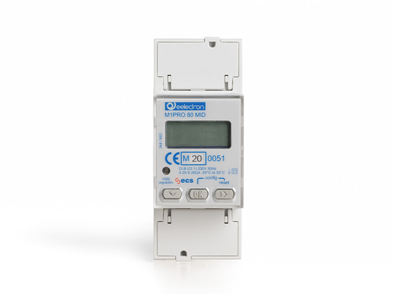 Eelectron PM10E02IRE Energy Meter Single-phase, direct, 80 A