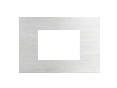 Eelectron PO45A03MT-SH Cover Frame triple – Metal Silver
