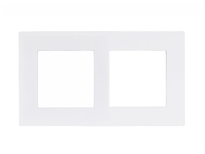 Eelectron PO55A55FX-0032 Cover frame 55 2-fold – Fenix ​​White 0032