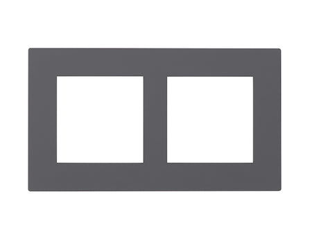 Eelectron PO55A55FX-0724 Cover Frame 55 2-fold – Fenix ​​Grey 0724