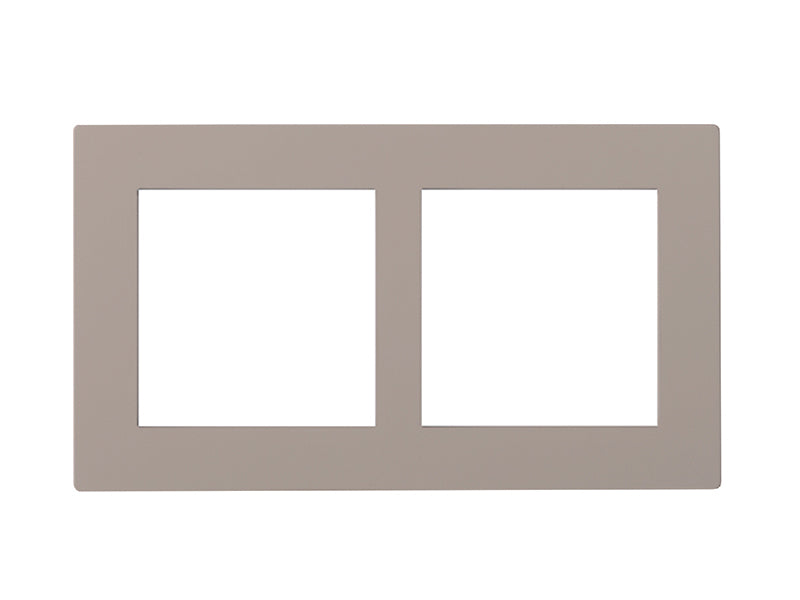 Eelectron PO60A60FX-0748 Cover Frame  60+60 Fenix Beige 0748