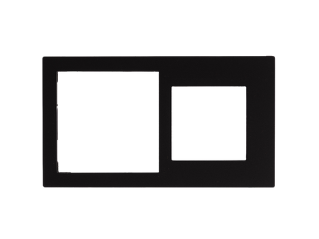 Eelectron PO71A55MV-BK OL-U Double Cover Frame 71+55 – Metal Black