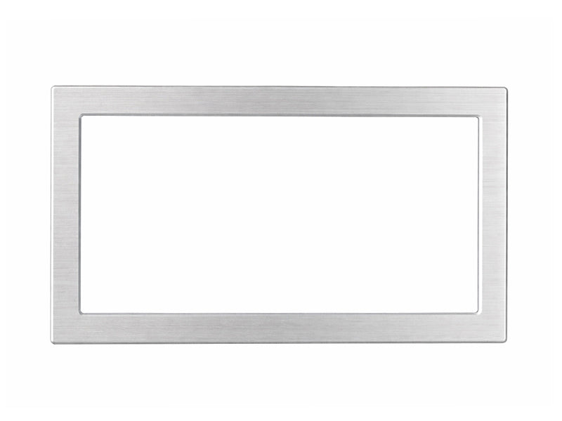 Eelectron PO71A71MT-SH Cover Frame Double 2X71 Metal Silver