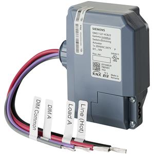 JB 527C23 - Switch/dim actuator, 1 x AC 277 V, 20 A, 1...10 V