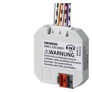 UP 220/21 - Pushbutton interface 2 x potential-free contact, output for LED control