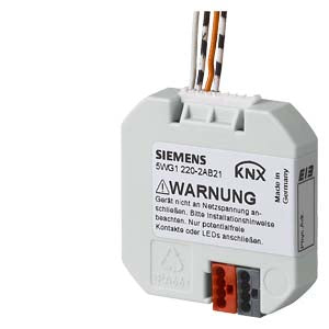 UP 220/21 - Pushbutton interface 2 x potential-free contact, output for LED control