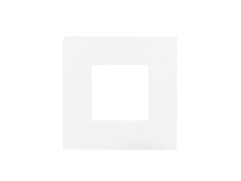 Eelectron PO45A01PL-1 Cover Frame 45 Painted Plastic White 2M