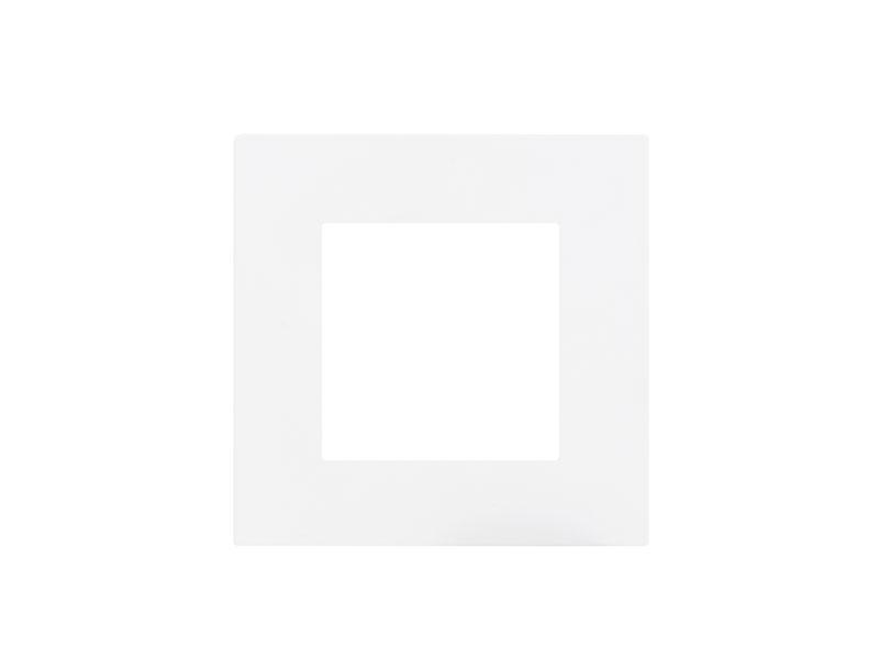 Eelectron PO55A01PL-1 Cover Frame 55 single – White plastic