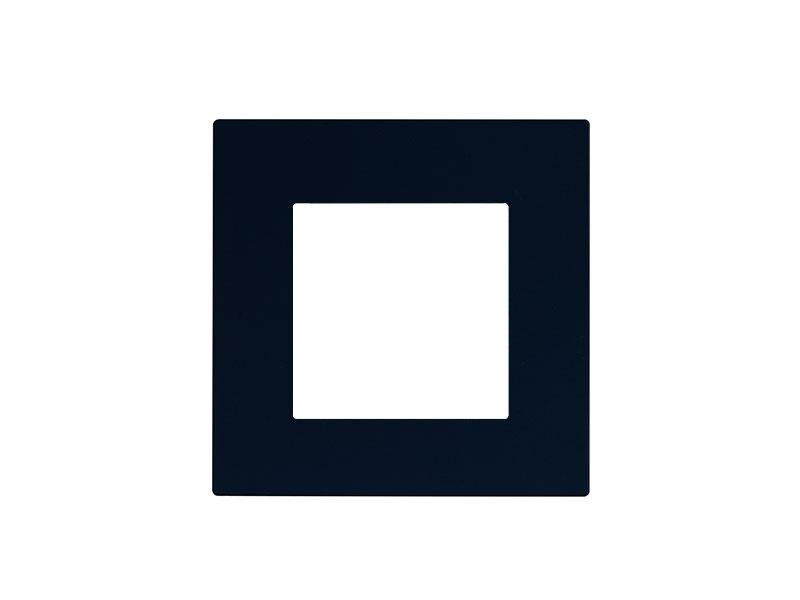Eelectron PO55A01PL-3 Cover Frame 55 single – Black plastic