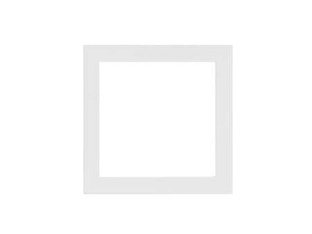 Eelectron PO71A01RP-1 Cover Frame 71 - Plastic Lite - White