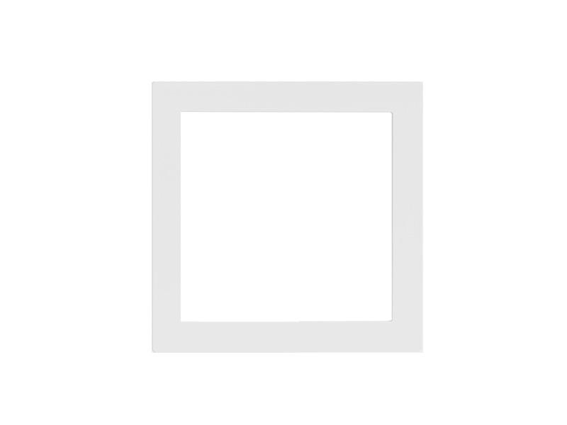 Eelectron PO71A01RP-1 Cover Frame 71 - Plastic Lite - White