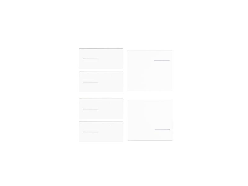 Eelectron BK42PLL-1 Keypad Set 4x left, 2x right – White plastic