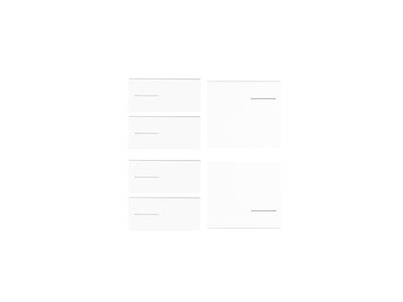 Eelectron BK42PLL-1 Keypad Set 4x left, 2x right – White plastic