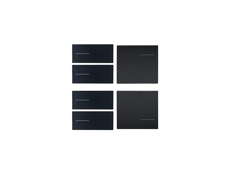 Eelectron BK42PLL-3 Keypad Set 4x left, 2x right – Black plastic